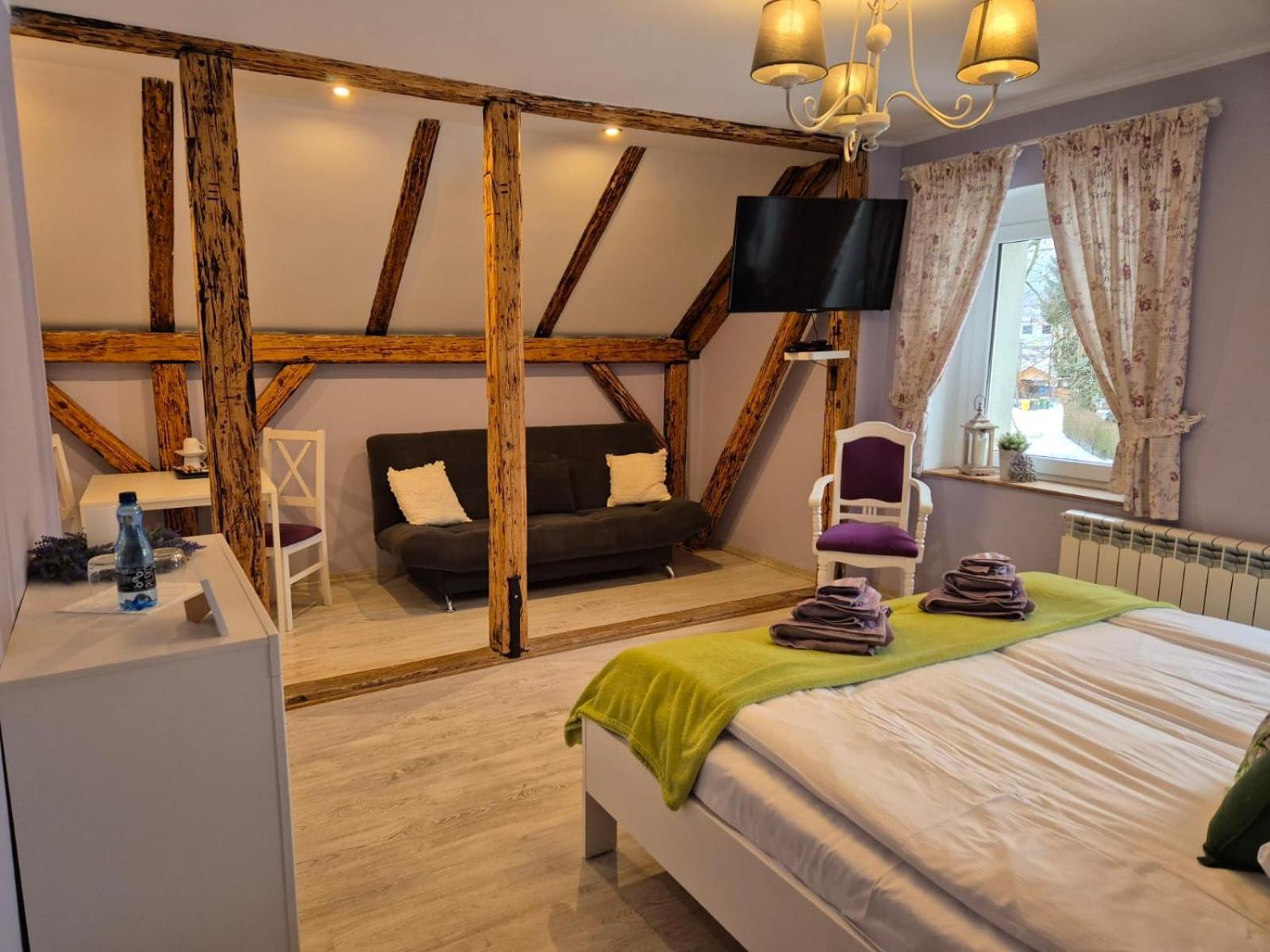 Bed and Breakfast Dom Pod Lawendowym Polem Woliborz Pokoj fotografie